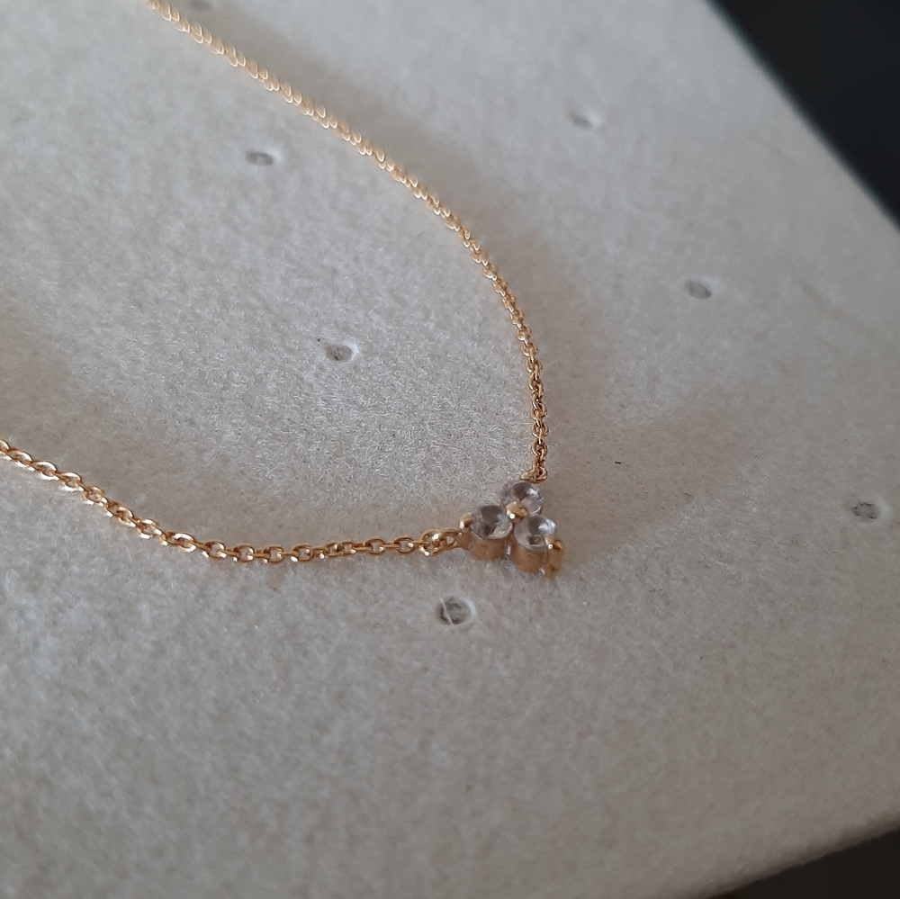 Mejuri Lotus Necklace